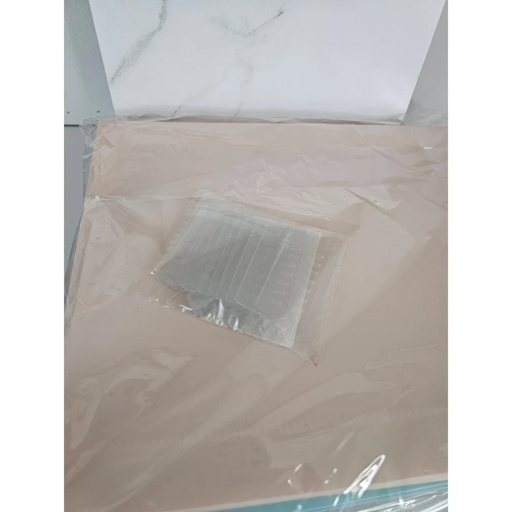 6 Pack Pastel Hanging File Folders Letter Size 2 Inch Expandable Plastic 1/5 Tab
